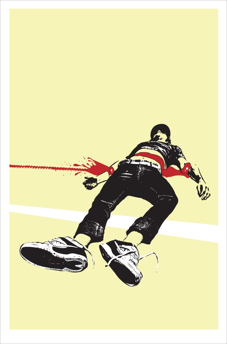 RAD MASSAKER Alley Cat Race poster